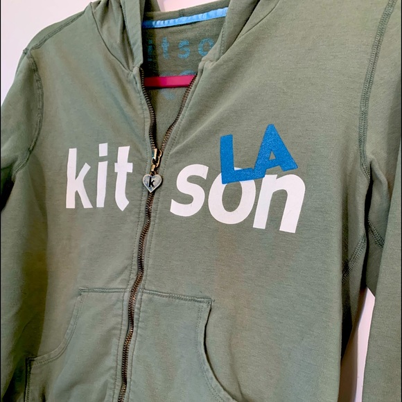 VINTAGE KITSON Boutique Zip Up Hoodie - Picture 2 of 6